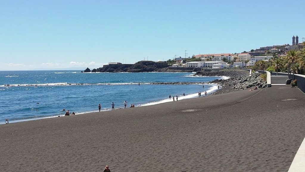 Arena de Playa de Bajamar, Santa Cruz de La Palma (La Palma)