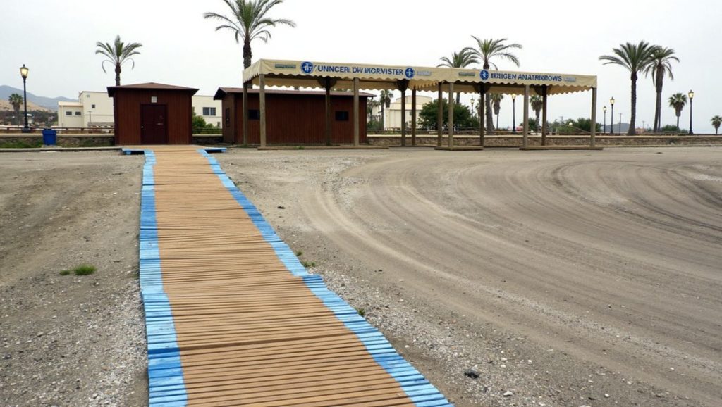 Playa Balanegra en Berja, Almería