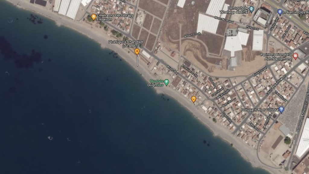 Costa de Berja desde Playa de Balanegra, Almería