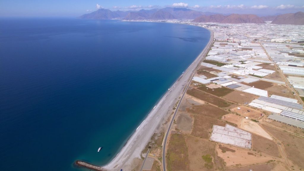Vista del entorno de Balerma, El Ejido, Almería