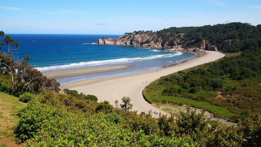 Playa de Barayu en Valdés (Asturias)