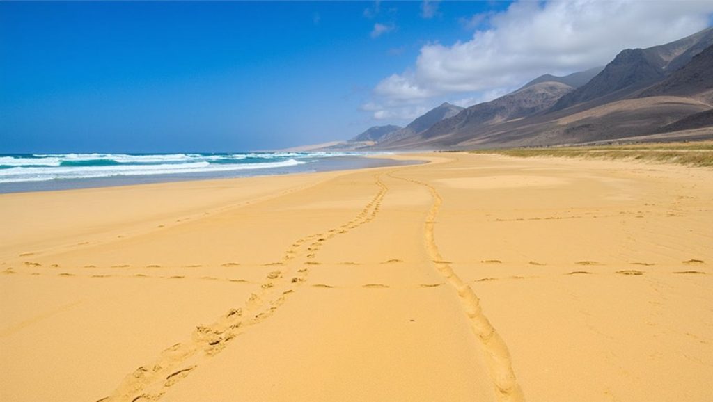 Panorámica de Playa de Barlovento, Lanzarote
