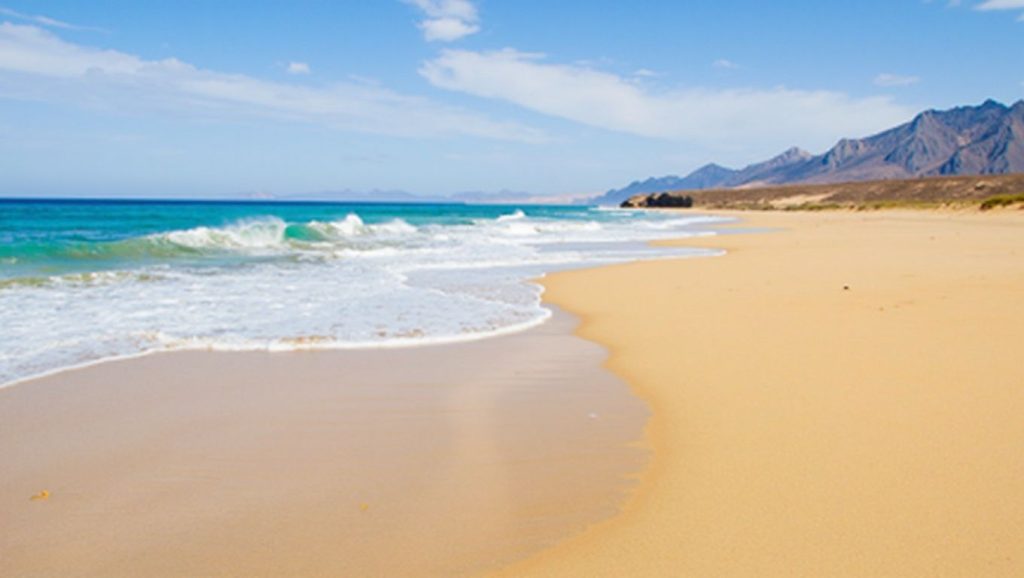 Arena volcánica de Playa de Barlovento, Arrecife (Lanzarote)