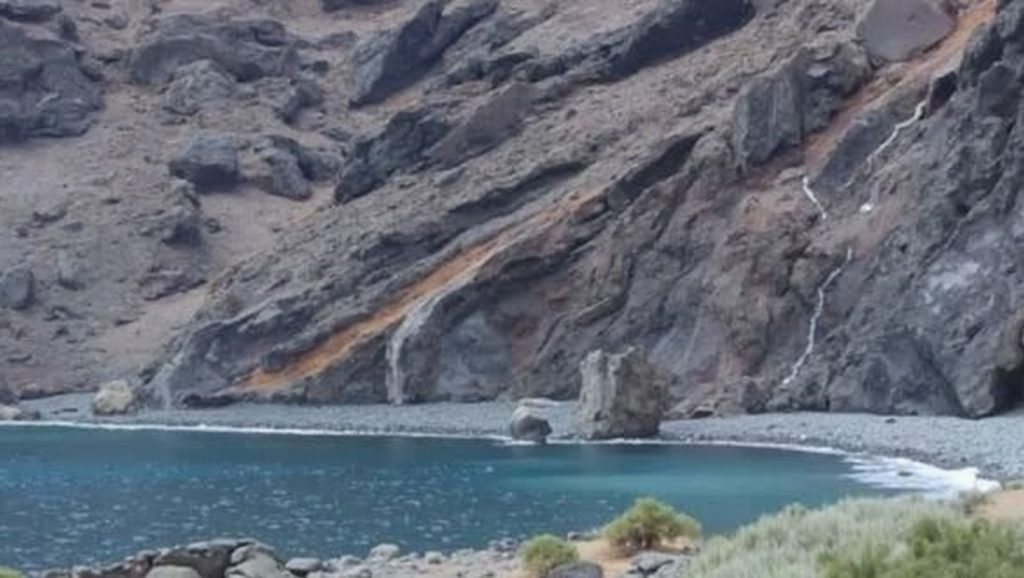 Panorámica de Playa de Barranco Seco, Tenerife
