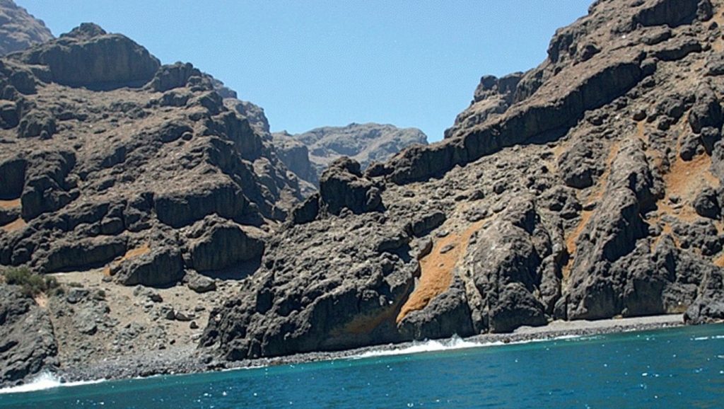 Arena de Playa de Barranco Seco, Santiago del Teide (Tenerife)