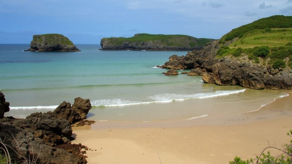 Ría y costa de Playa de Barro en Asturias, Asturias
