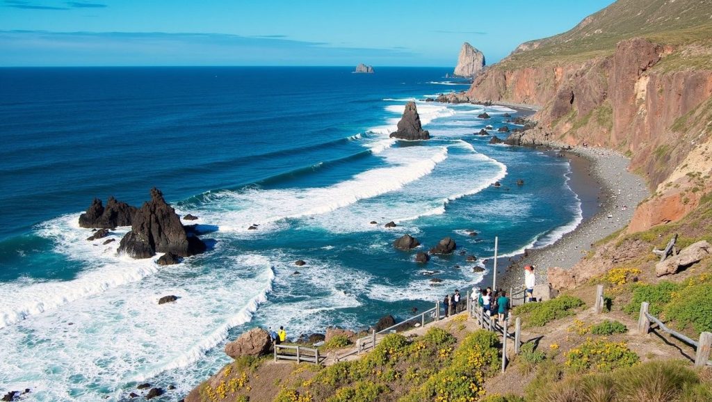 Playa de Benijo en El Rosario (Tenerife)
