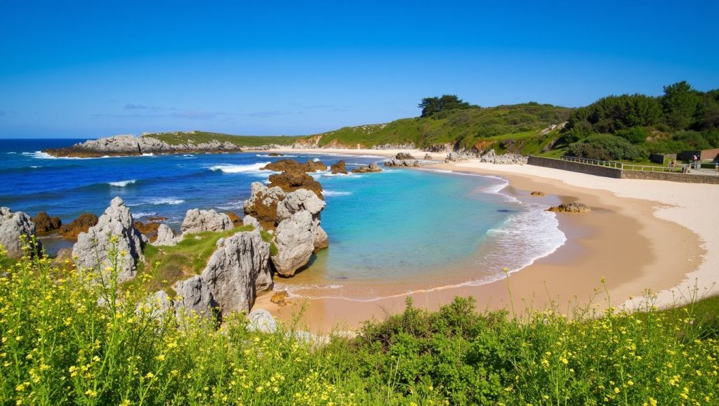 Arena de Playa de Bretones, Llanes (Asturias)