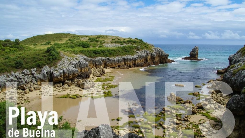 Acantilados y costa de Playa de Buelna, Asturias (Asturias)