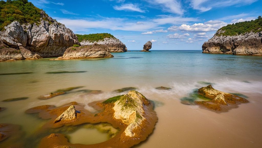 Aguas de Playa de Buelna en Asturias (Asturias)