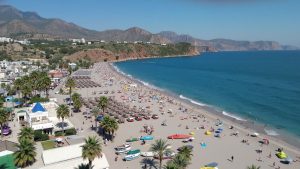 Playa de Burriana (Nerja, Málaga)