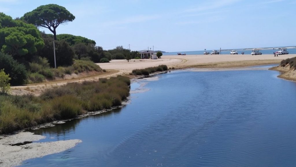 Playa Caño de la Culata en Cartaya, Huelva
