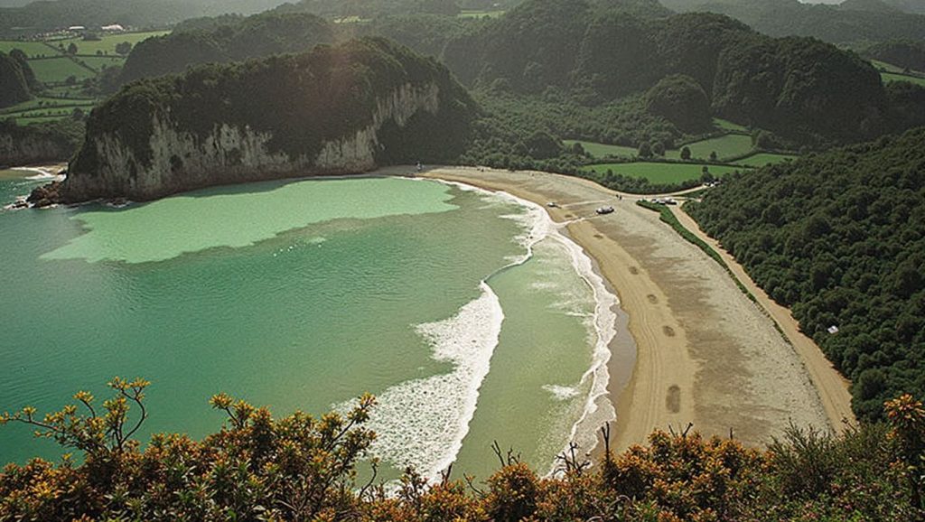 Aguas de Playa de Cadavéu en Asturias (Asturias)