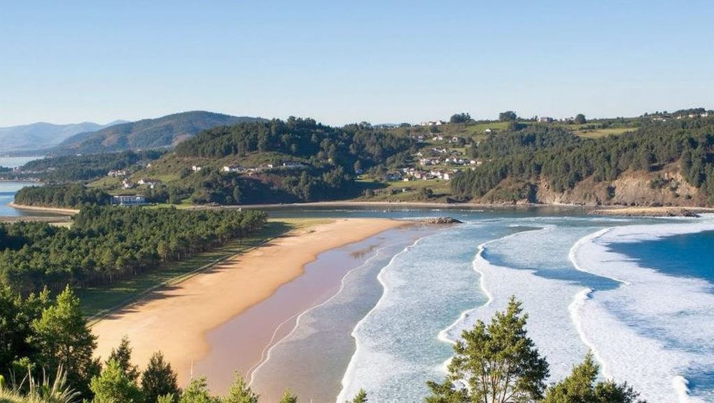Playa de Cambaredo en Asturias (Asturias)