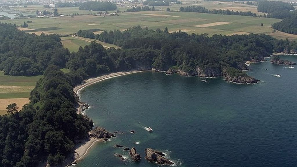 Panorámica de Playa de Cambaredo, Asturias