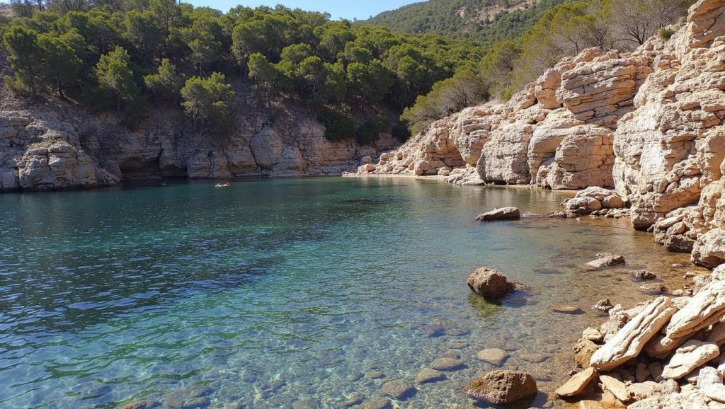 Camino de acceso a Camp de Mar, Andratx, Mallorca
