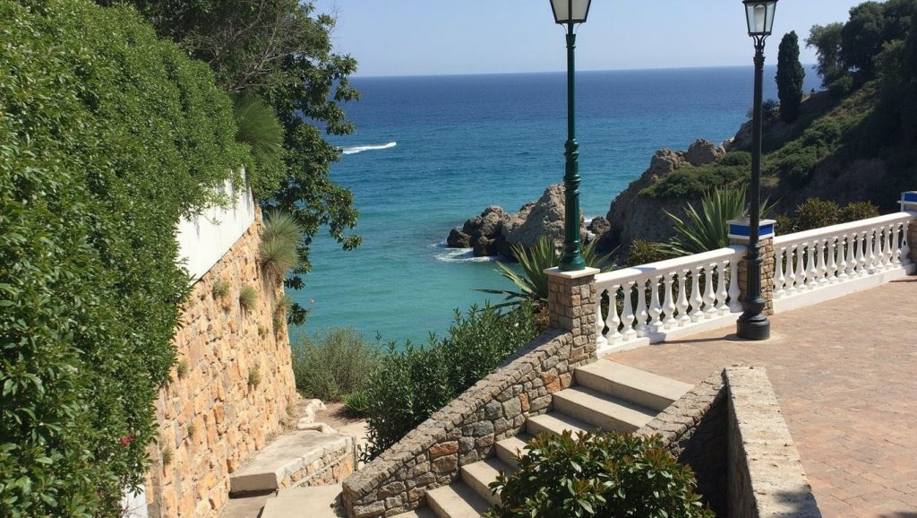 Camino de acceso a Carabeillo, Nerja, Málaga