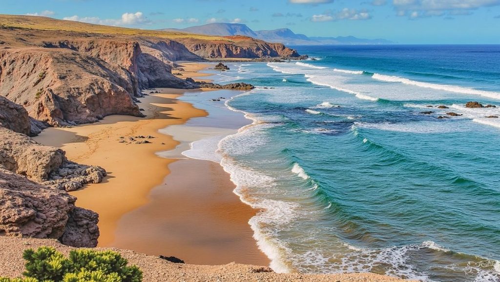 Arena de Playa de Caracol, Tuineje (Fuerteventura)