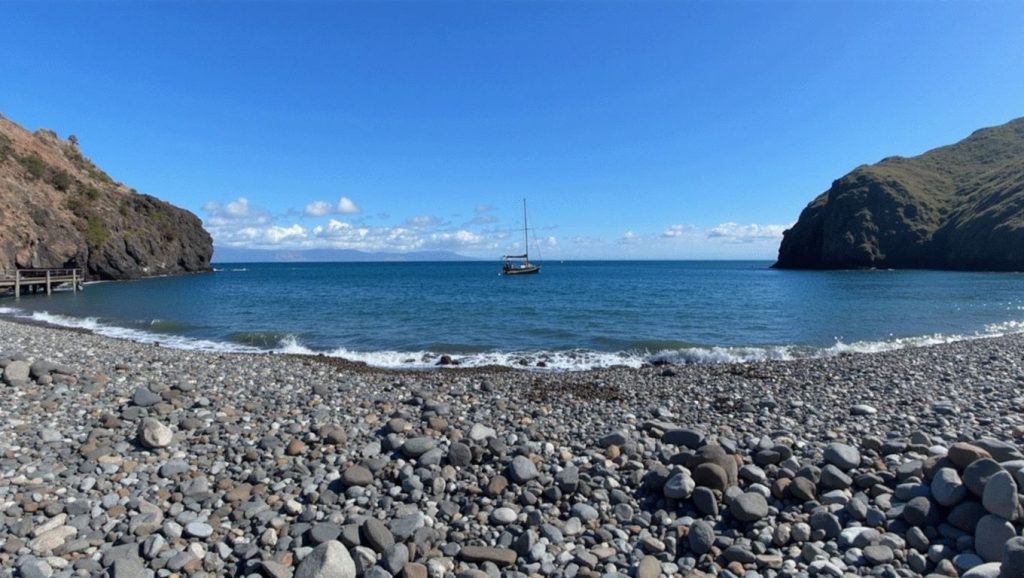 Aguas de Playa de Cascante en San Sebastián de la Gomera (La Gomera)