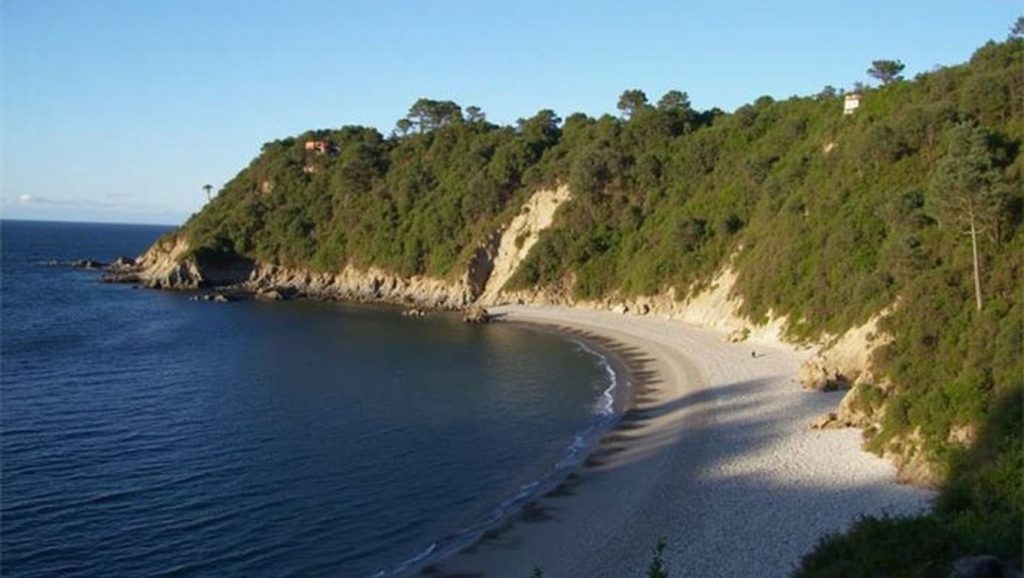 Panorámica de Playa de Castello, Asturias