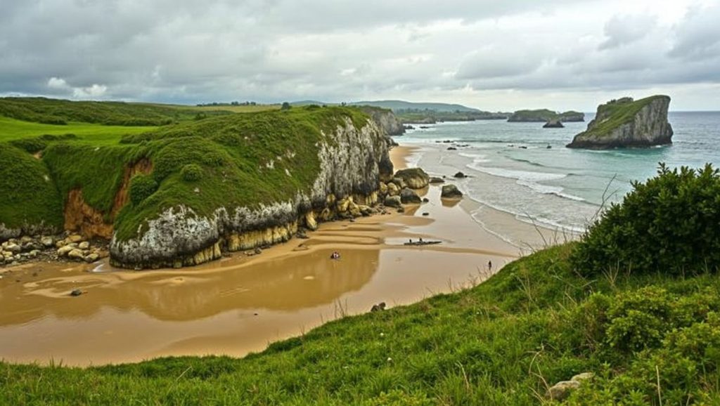 Acantilados y costa de Playa de Castello, Asturias (Asturias)