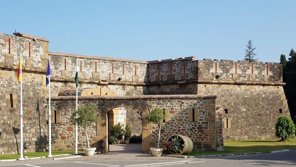 Orilla tranquila de Playa de Castillo de la Duquesa, playa de Manilva
