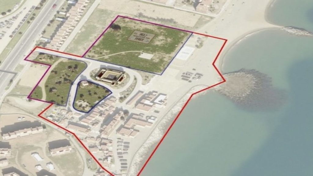 Camino de acceso a Castillo de la Duquesa, Manilva, Málaga