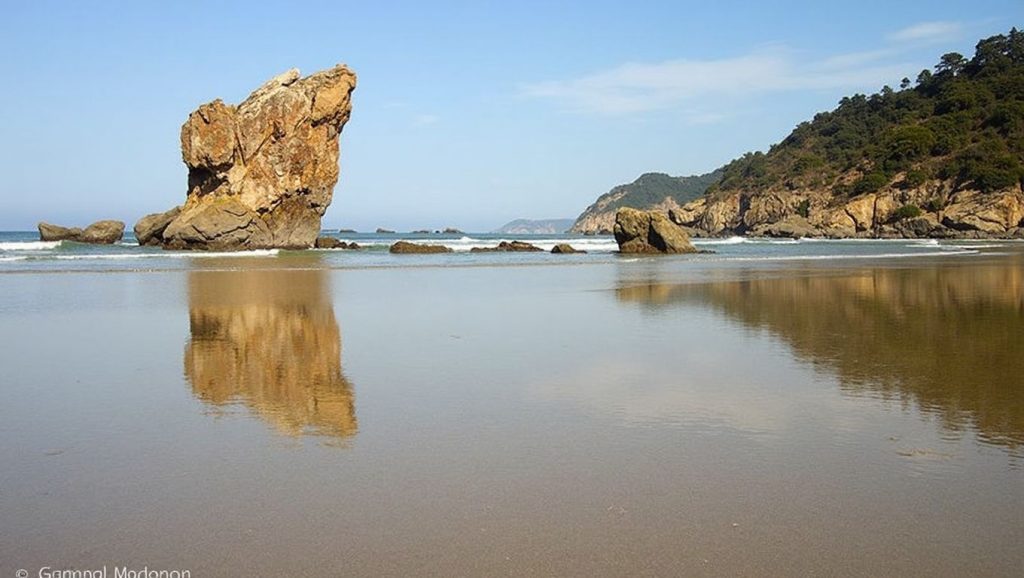 Arena de Playa de Cazonera, Muros de Nalón (Asturias)