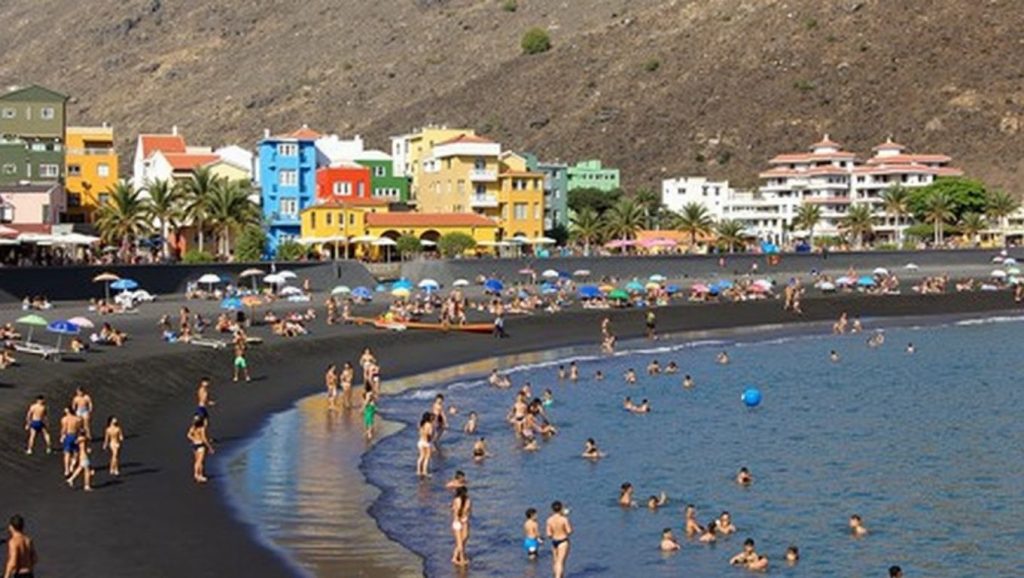 Arena volcánica de Playa de Charcón, Tazacorte (La Palma)