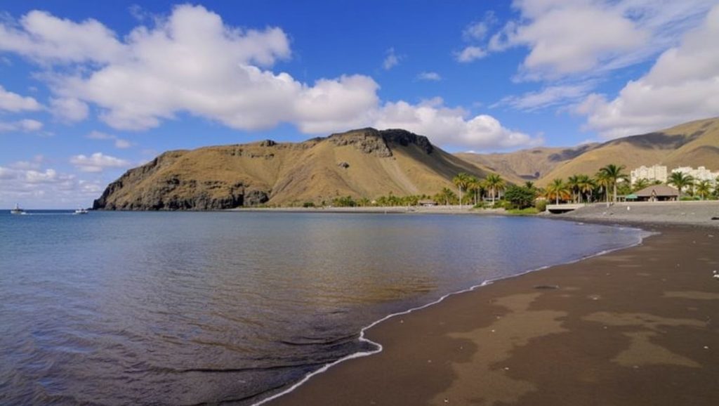 Arena de Playa de Chigadá, San Sebastián de la Gomera (La Gomera)