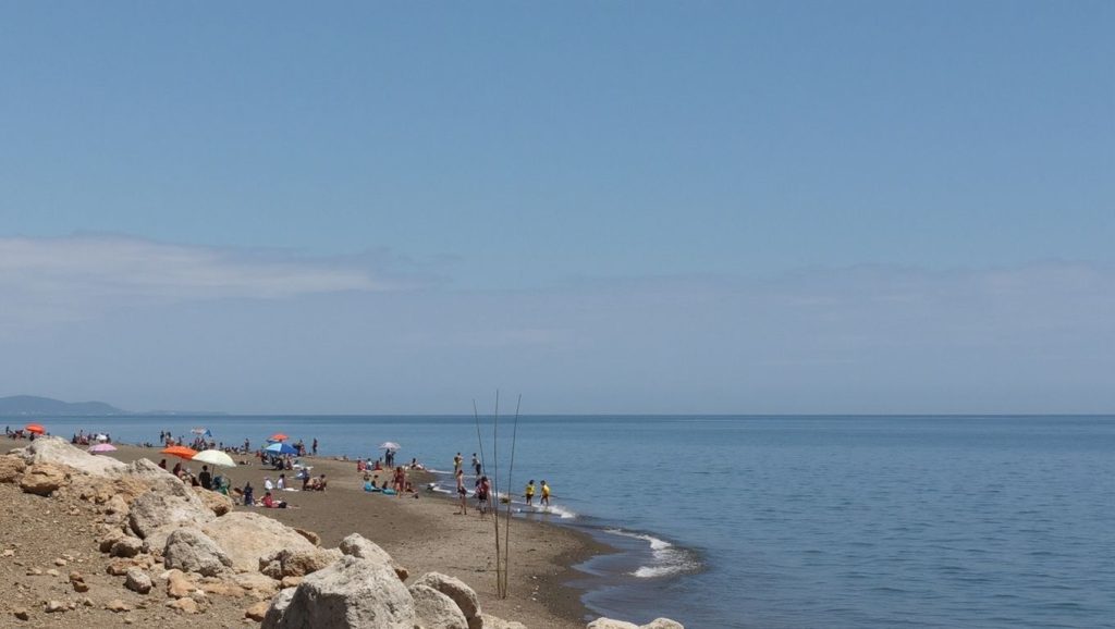 Playa Chilches en Vélez-Málaga, Málaga