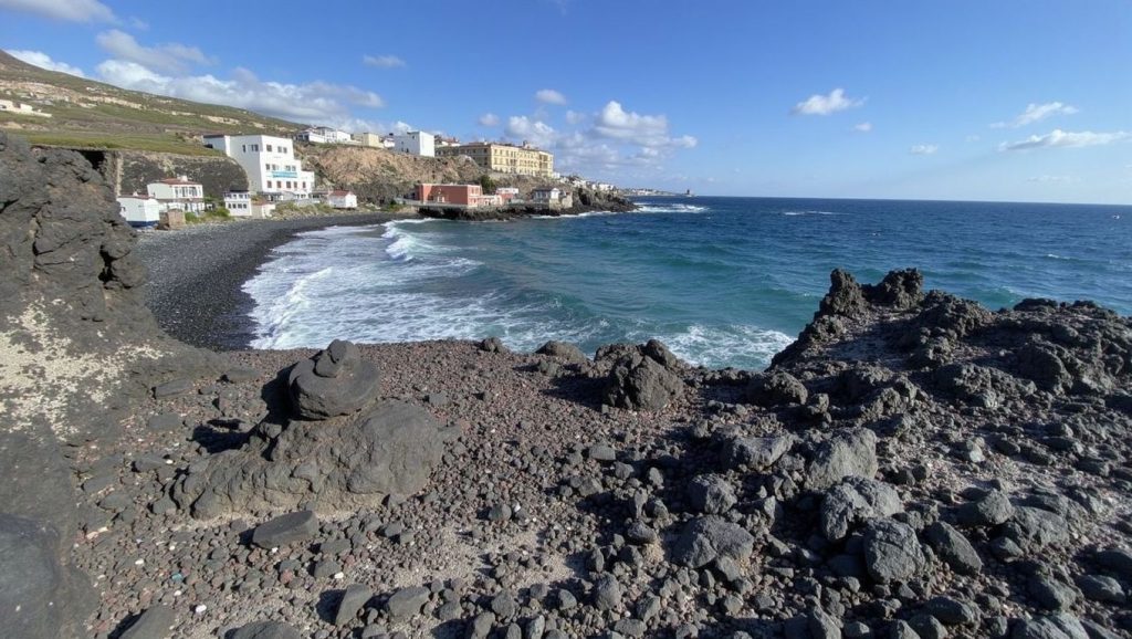 Entorno natural de Playa de Chimaje en Tenerife