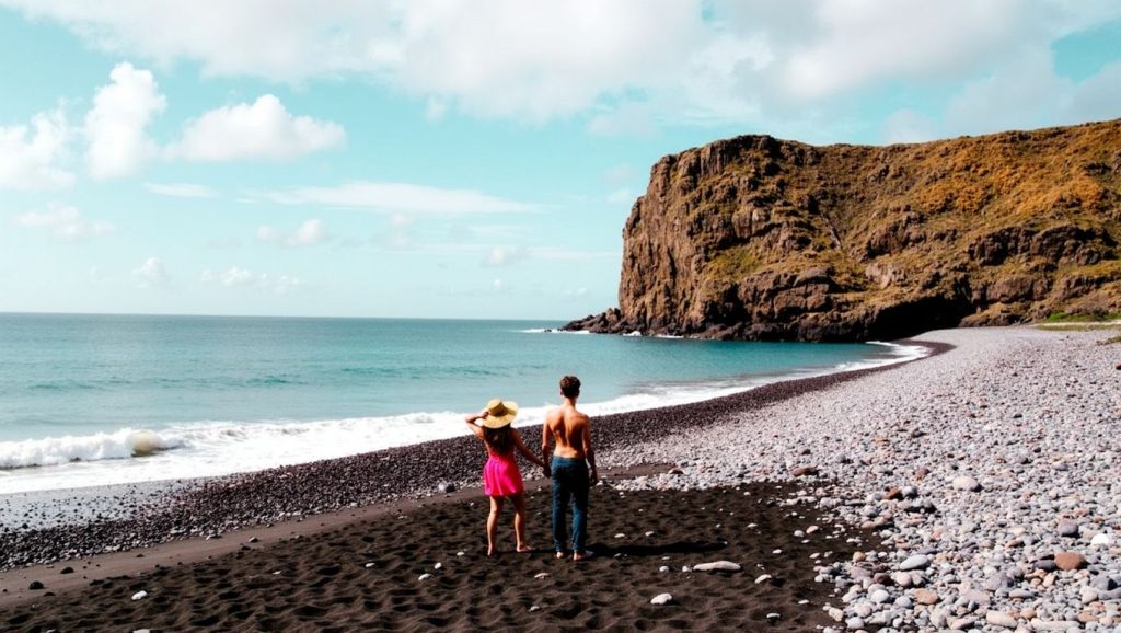 Aguas de Playa de Chinguarime en San Sebastián de la Gomera (La Gomera)
