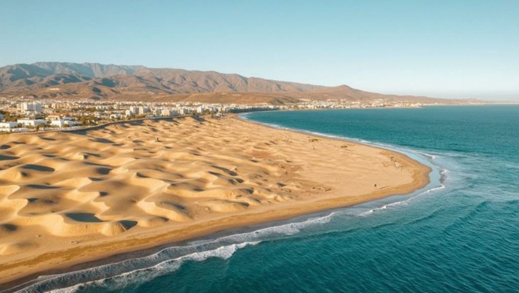 Panorámica de Playa de Cochino, Gran Canaria