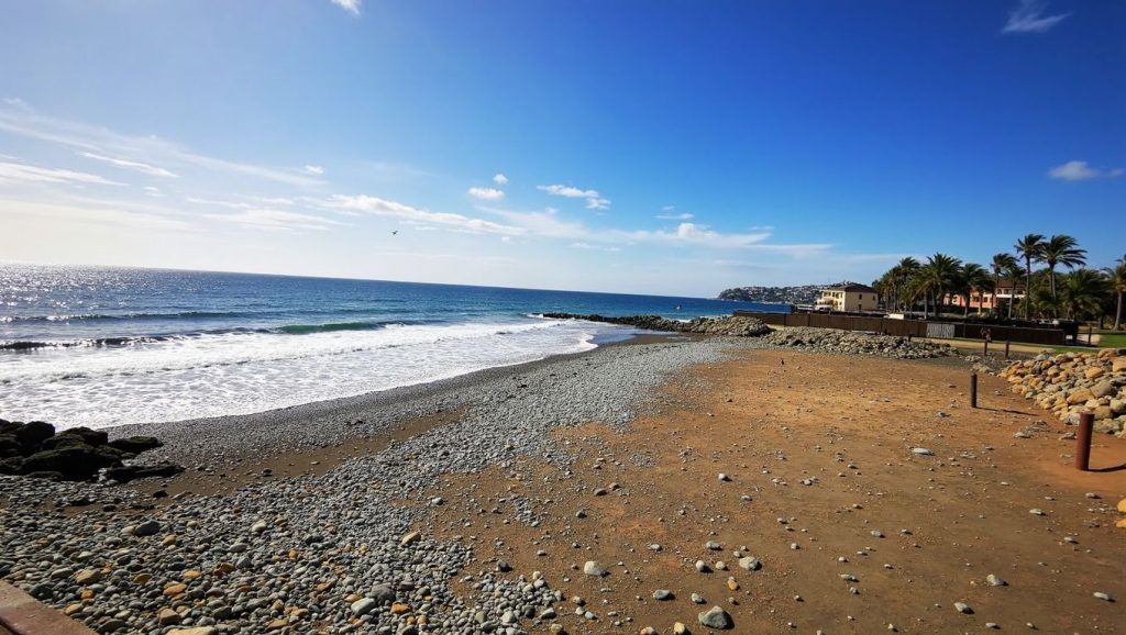 Entorno natural de Playa de Cochino en Gran Canaria