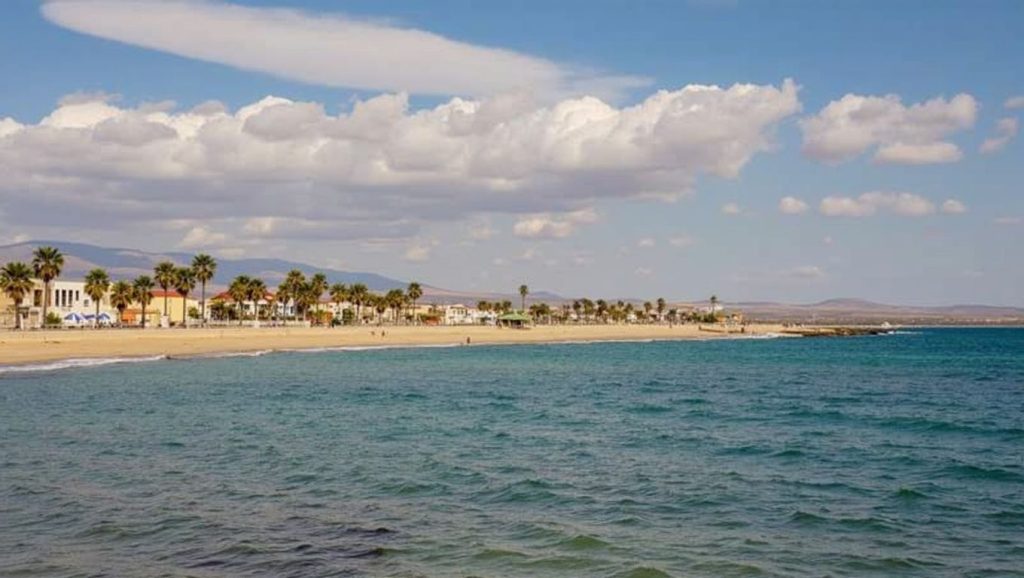 Textura de arena en Costacabana, Almería, Almería