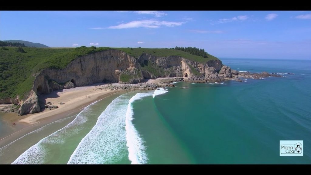 Aguas de Playa de Cueva en Valdés (Asturias)