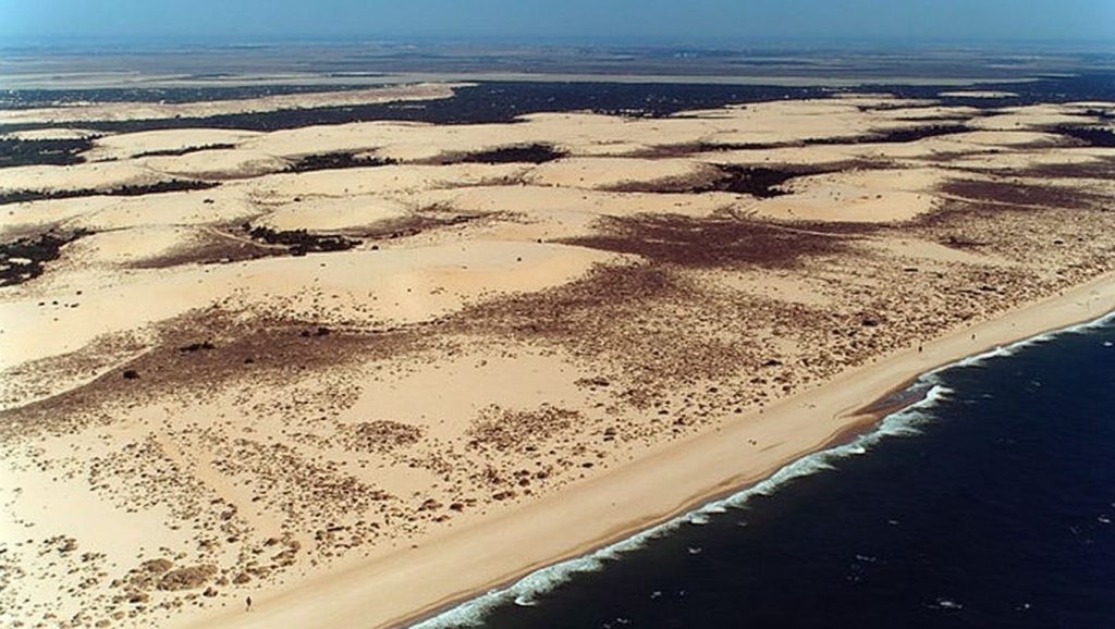 Textura de arena en Doñana, Almonte, Huelva