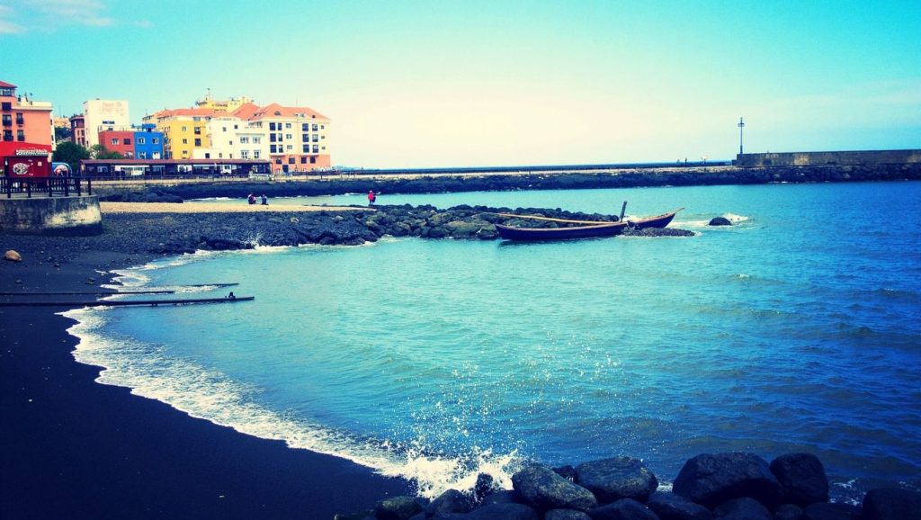 Panorámica de Playa de El Cabezo, Tenerife