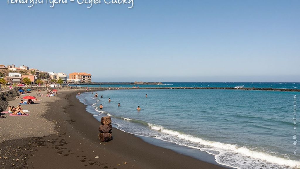Olas y surf en Playa de El Cabezo, Alajeró (Tenerife)