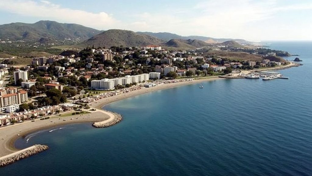Textura de arena en El Candado, Málaga, Málaga