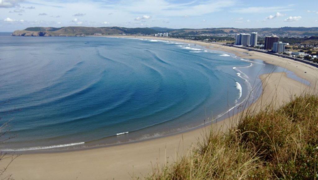 Panorámica de Playa de El Embayo, Asturias