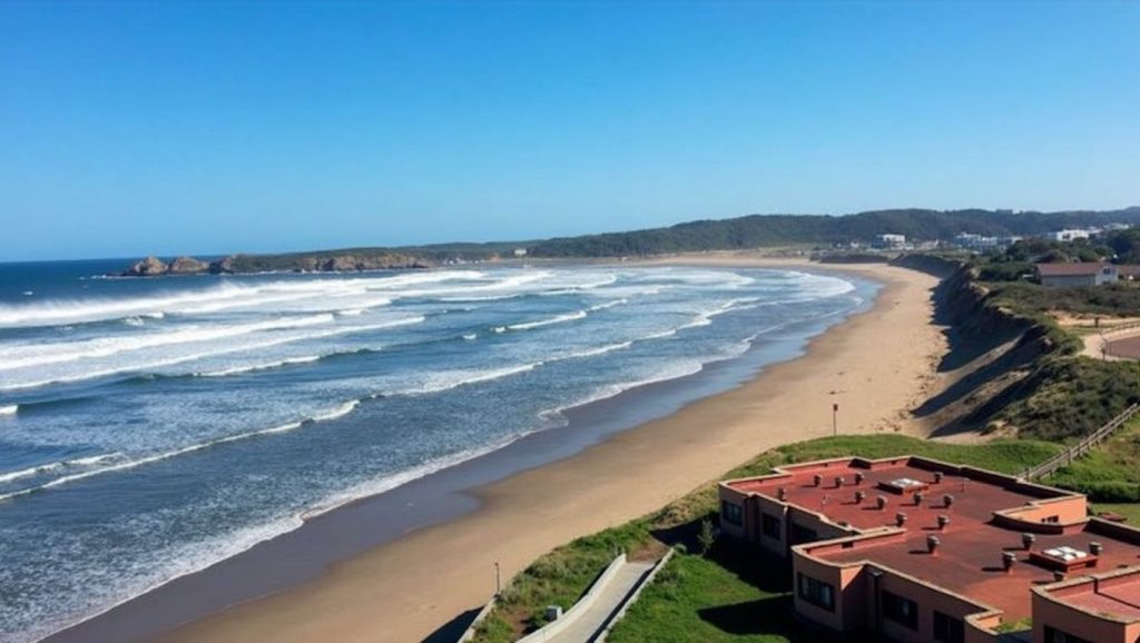 Aguas de Playa de El Embayo en Avilés (Asturias)