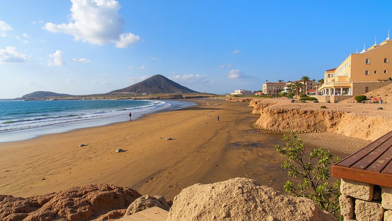 Playa de El Médano (Granadilla de Abona, Tenerife)