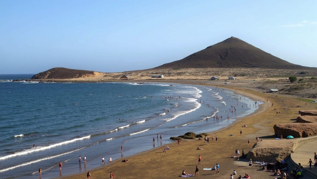 Panorámica de Playa de El Médano, Tenerife