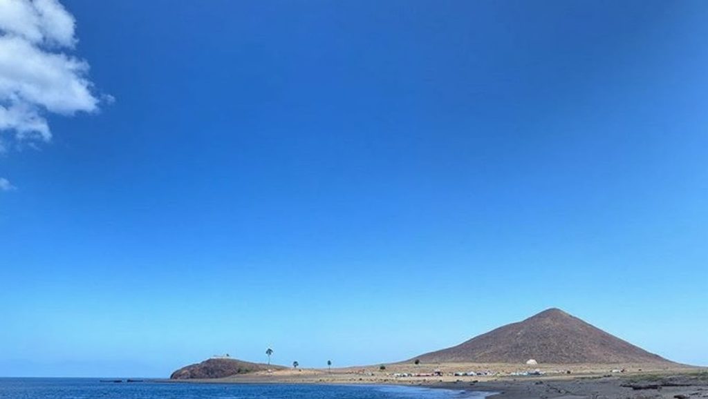 Aguas de Playa de El Médano en Granadilla de Abona (Tenerife)