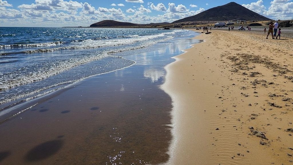 Arena de Playa de El Médano, Granadilla de Abona (Tenerife)
