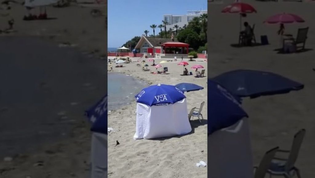 Horizonte desde Playa de El Paraíso, Estepona, Málaga