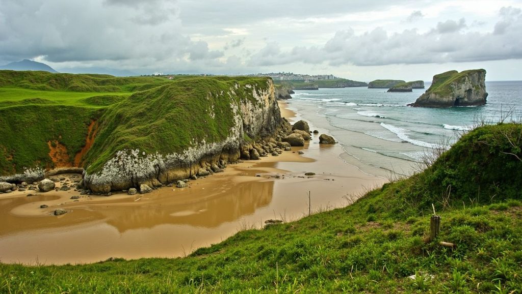 Playa de El Puerto en Asturias (Asturias)