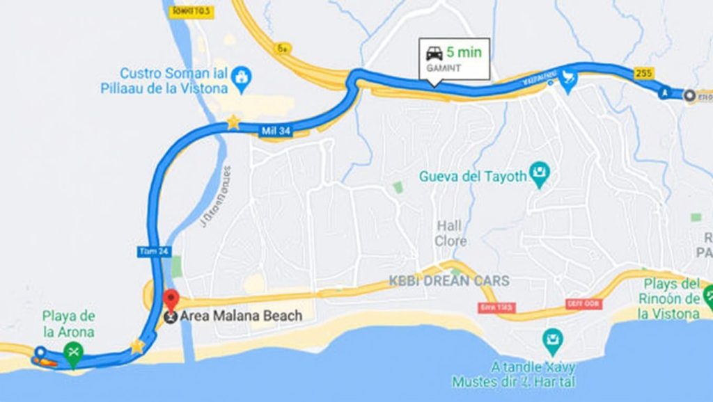 Playa El Realsillo en Estepona, Málaga